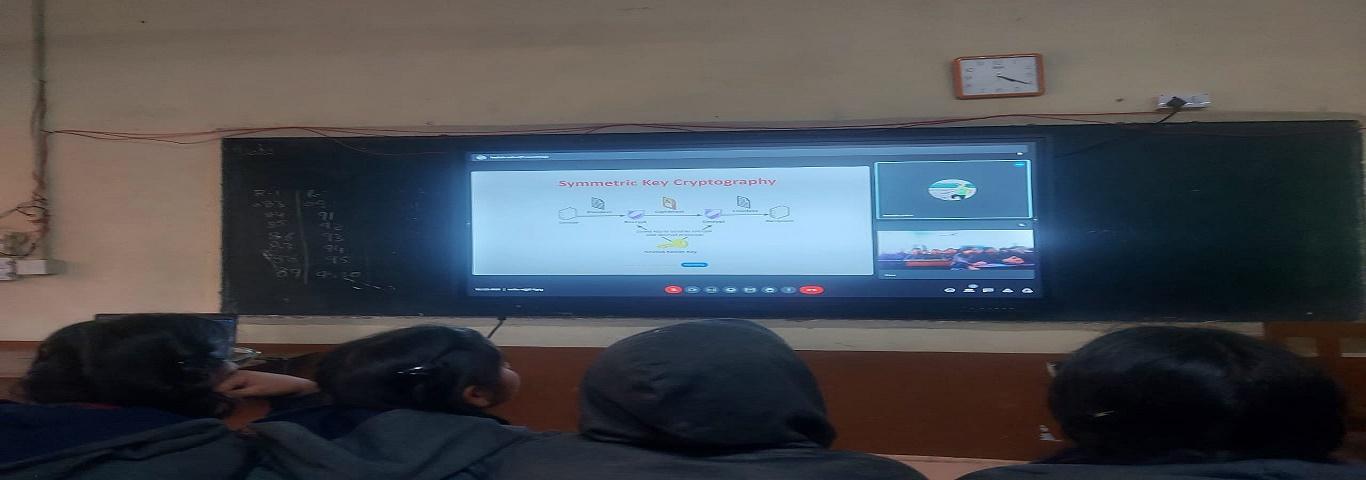 Lecture by DRDO Scientist on Vidyalaya Touch Panel Jan 2024